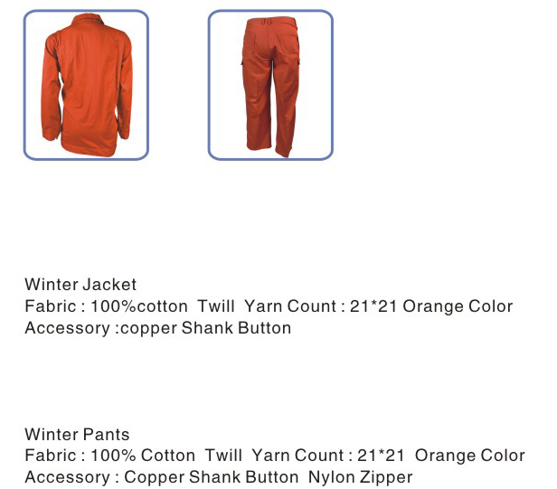 winter work overalls