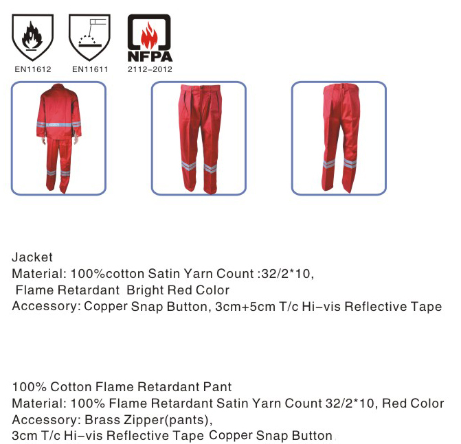flame retardant workwear