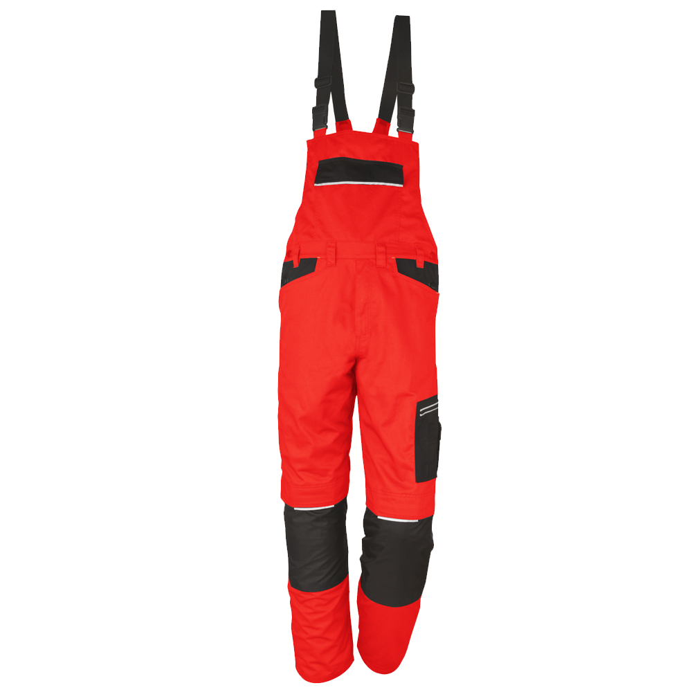 Industrial-flexible-canvas-men-workwear-bib-pants (4)